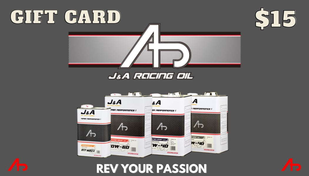 J&A Racing Oil e-Gift Card